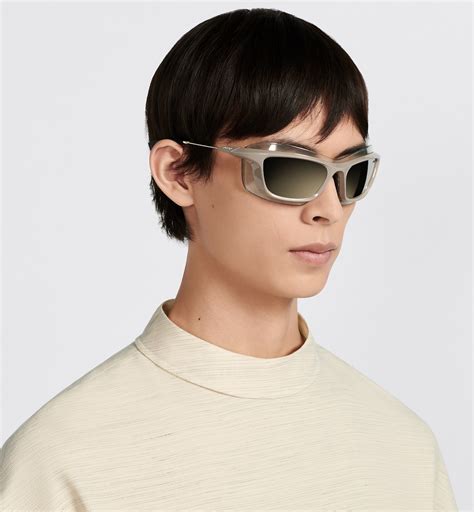 diplo dior sunglasse|DiorXplorer S1U Deep Beige Rectangular Sunglasses .